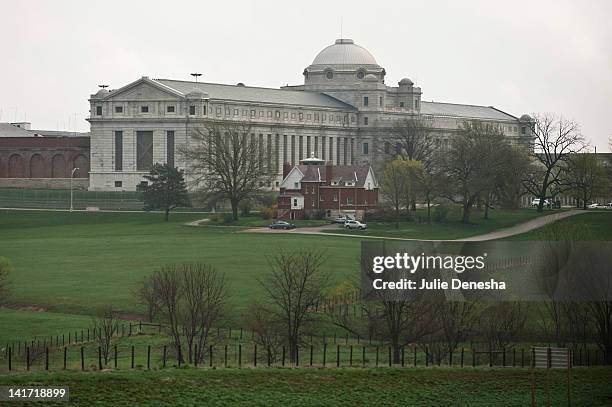 The United States Penitentiary is seen March 22, 2012 in Leavenworth, Kansas. The United States Penitentiary is a medium security facility housing...