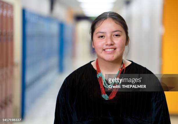 happy sixteen years old teenage girl school portrait - indian student stock pictures, royalty-free photos & images