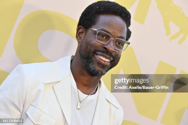 Sterling K. Brown attends the Los Angeles Premiere of Focus Features' "Honk For Jesus. Save Your Soul." at Regal LA Live on August 22, 2022 in Los...
