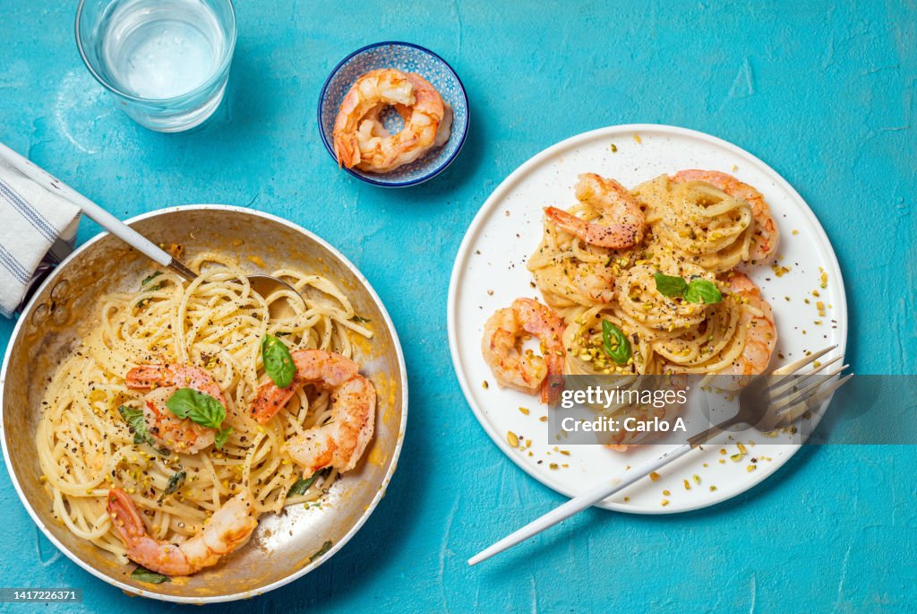 Spaghetti Seafood