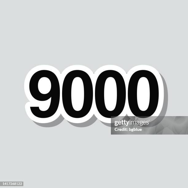 48 Number 9000 High Res Illustrations - Getty Images
