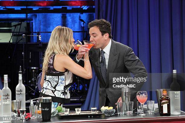 Episode 605 -- Pictured: Fergie, Jimmy Fallon --
