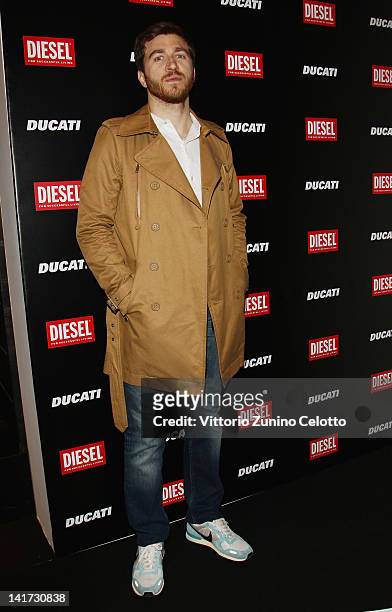 Alessandro Roja attends the 'Diesel Together With Ducati' cocktail party on March 22, 2012 in Rome, Italy.