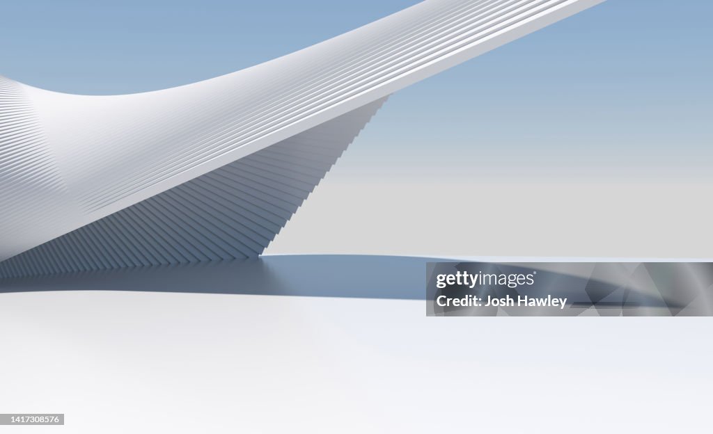 3D rendering architectural background