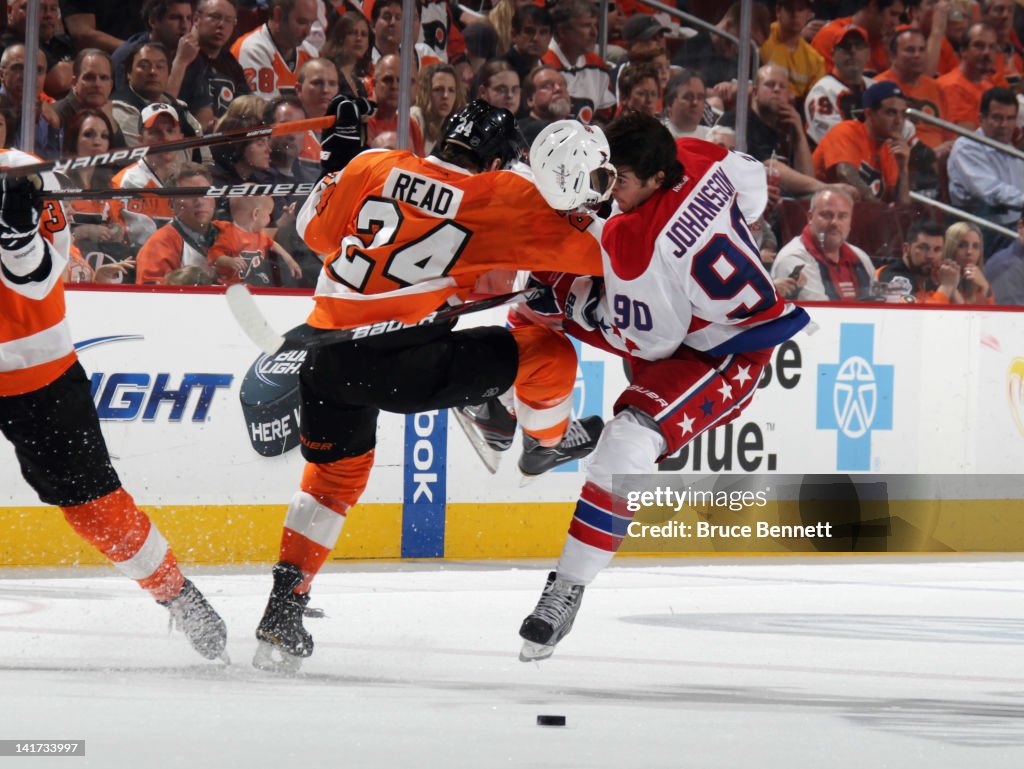 Washington Capitals v Philadelphia Flyers