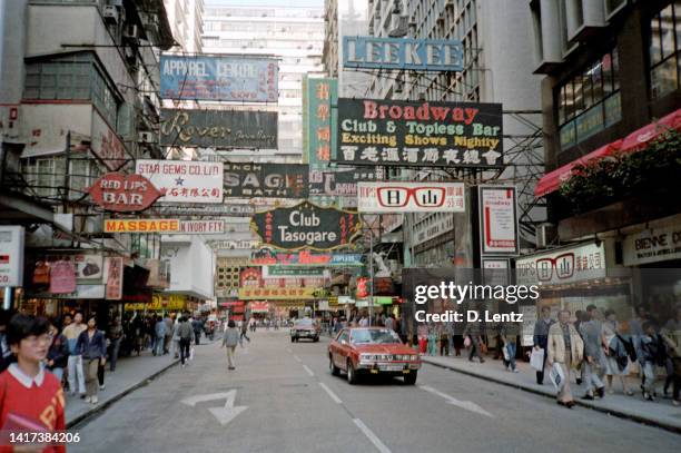 1980s Hong Kong City Streets High-Res Stock Photo - Getty Images