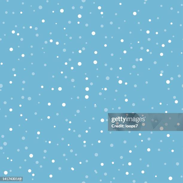 ilustrações de stock, clip art, desenhos animados e ícones de pastel colored abstract snowing background - pixel perfect seamless pattern - snowflake shape