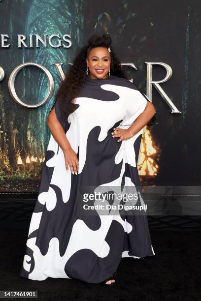 Sophia Nomvete attends "The Lord Of The Rings: The Rings Of Power" New York Screening at Lincoln Center on August 23, 2022 in New York City.