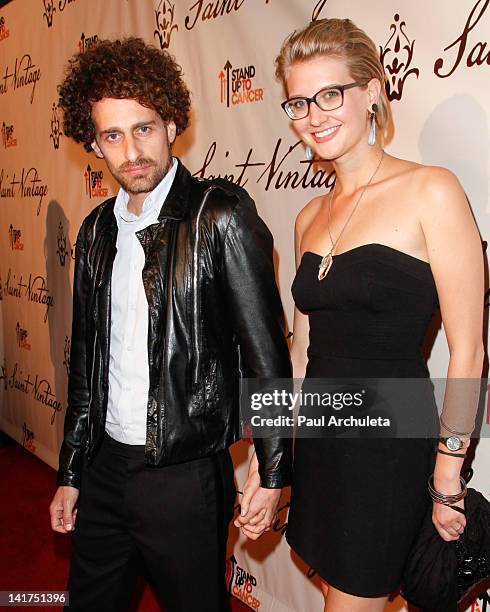 Actor Isaac Kappy attends the Saint Vintage Love Tour benefiting Stand Up 2 Cancer at The Andaz on March 22, 2012 in West Hollywood, California.