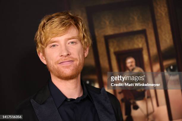 Domhnall Gleeson attends FX's "The Patient" Season 1 Premiere at NeueHouse Los Angeles on August 23, 2022 in Hollywood, California.
