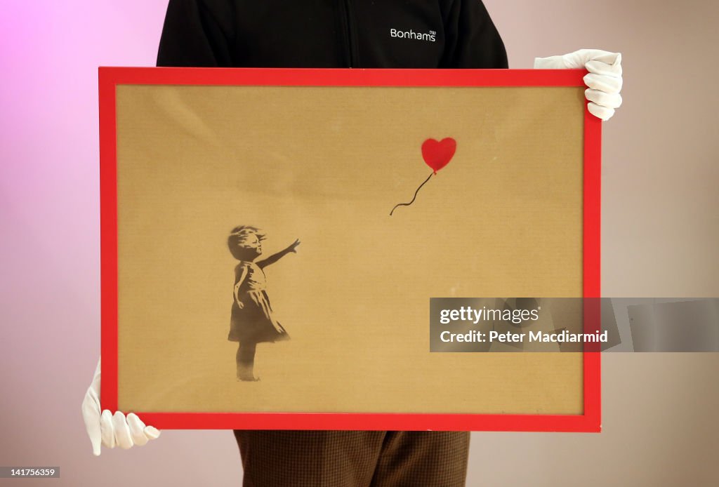 Works By Banksy Go Up For Auction At Bonhams