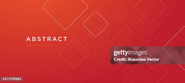 Abstract red gradient geometric square shape background. Modern futuristic background Abstract red gradient geometric square shape background. Modern futuristic background