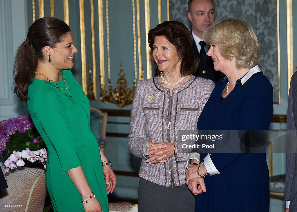 The Prince Of Wales And Duchess Of Cornwall Visit Sweden - Day Two