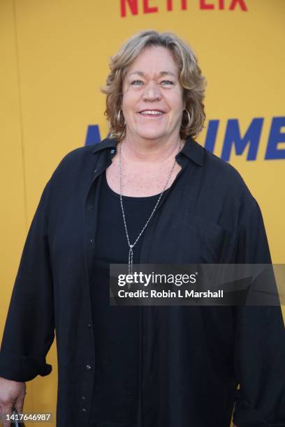 Diane Delano attends the Los Angeles Premiere of Netflix's "Me Time" at Regency Village Theatre on August 23, 2022 in Los Angeles, California.