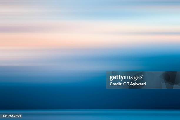 norwegian fjords  autumnal abstract copy space motion blur - abstract landscape imagens e fotografias de stock