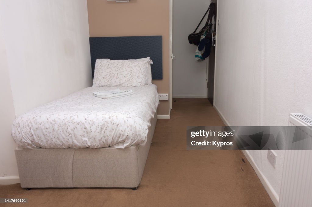 Bed In Discount Hotel