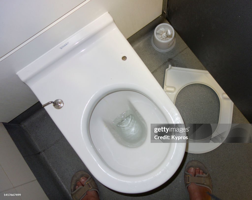 Public Toilet Or Restroom