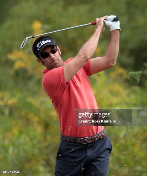 Eduardo De La Riva of Spain during the second round of the Trophee du Hassan II Golf at Golf du Palais Royal on March 23, 2012 in Agadir, Morocco.