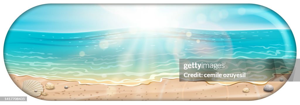 Bright sea