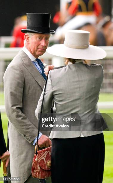 The Prince of Wales, Prince Charles on day 2 during Royal Ascot, Wednesday 18th June 2008.