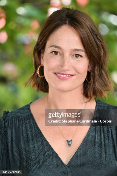 Marie Gillain attends "Les Cadors" Photocall during the 15th Angouleme French-Speaking Film Festival - Day Two on August 24, 2022 in Angouleme,...