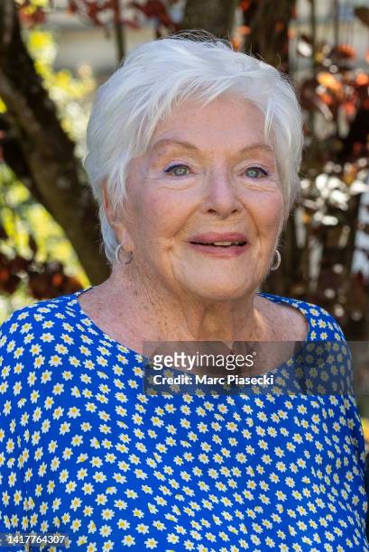 Actress Line Renaud attends the 15th Angouleme French-Speaking Film Festival on August 24, 2022 in Angouleme, France.