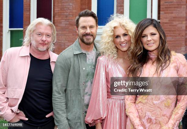 Phillip Sweet, Jimi Westbrook, Kimberly Schlapman and Karen Fairchild of Little Big Town attend the 15th Annual Academy Of Country Music Honors at...