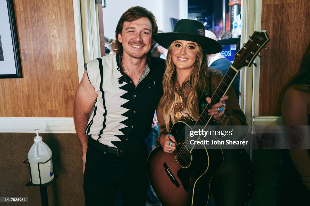 Morgan Wallen and Lainey Wilson attend the 15th Annual Academy of