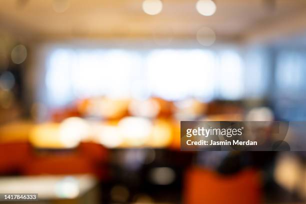 defocussed office - empty conference centre stock pictures, royalty-free photos & images