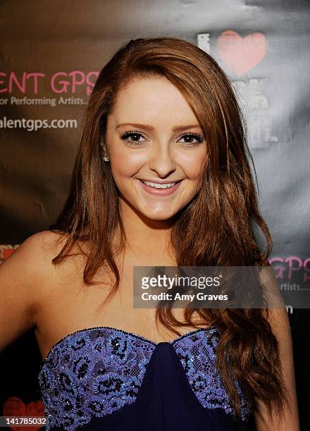 Mackinlee Waddell attends the Shamrock and Roll Concert for St. Jude Children's Hospital on March 17, 2012 in Los Angeles, California.