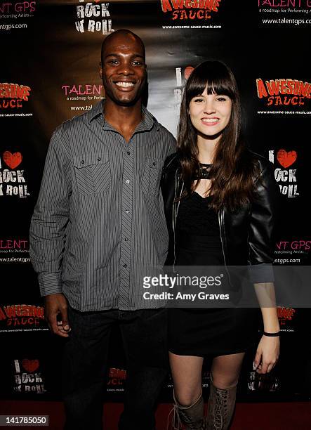 Hiram Murray and Soren Martin attend the Shamrock and Roll Concert for St. Jude Children's Hospital on March 17, 2012 in Los Angeles, California.