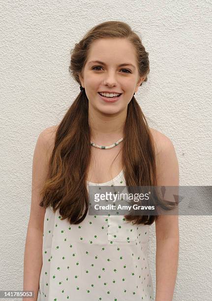 Jolie Vanier attends the Shamrock and Roll Concert for St. Jude Children's Hospital on March 17, 2012 in Los Angeles, California.