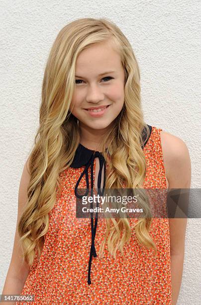 Danika Yarosh attends the Shamrock and Roll Concert for St. Jude Children's Hospital on March 17, 2012 in Los Angeles, California.