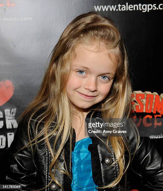Kylie Rogers attends the Shamrock and Roll Concert for St. Jude's Children's Hospital on March 17, 2012 in Los Angeles, California.