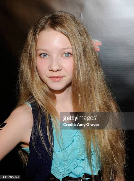 Elise Luthman attends the Shamrock and Roll Concert for St. Jude's Children's Hospital on March 17, 2012 in Los Angeles, California.