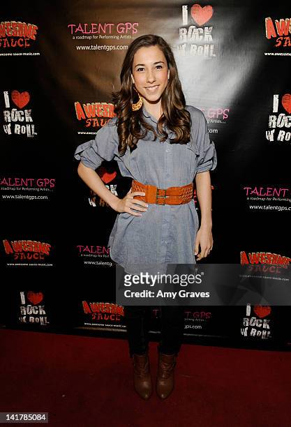 Brittani Brant attends the Shamrock and Roll Concert for St. Jude's Children's Hospital on March 17, 2012 in Los Angeles, California.