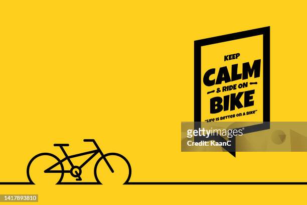 bicycle or bike lettering on background stock illustration - sports stock illustrations