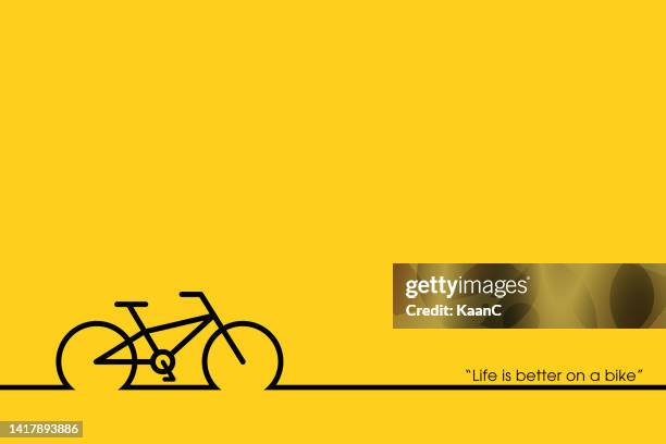 stockillustraties, clipart, cartoons en iconen met bicycle or bike lettering on background stock illustration - german style icons