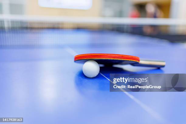 table tennis equipment - table tennis ball stock pictures, royalty-free photos & images