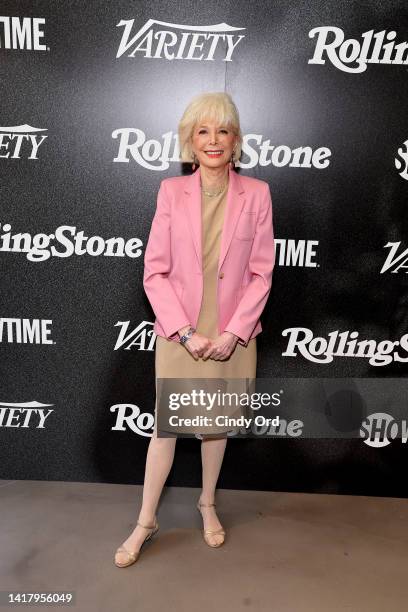 Lesley Stahl attends the Truth Seekers Summit hosted by Variety and Rolling Stone at Second Floor on August 25, 2022 in New York City.