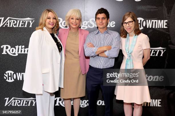 Dea Lawrence, Lesley Stahl, Gus Wenner, and Cynthia Littleton attend the Truth Seekers Summit hosted by Variety and Rolling Stone at Second Floor on...