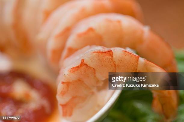 shrimps - kazuko kimizuka stock pictures, royalty-free photos & images