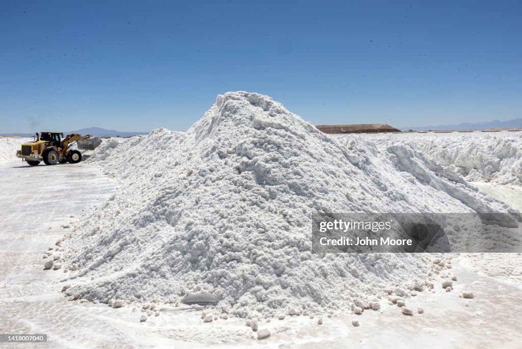 Chile Mines Lithium From Salt Flats Of Atacama Desert