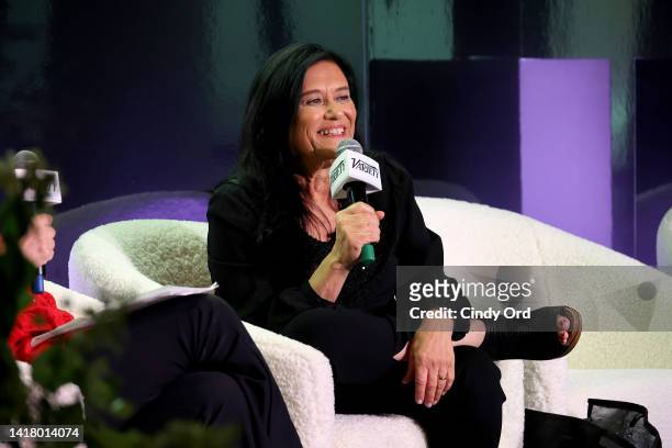 Barbara Kopple speaks onstage during the Truth Seekers Summit hosted by Variety and Rolling Stone at Second Floor on August 25, 2022 in New York City.