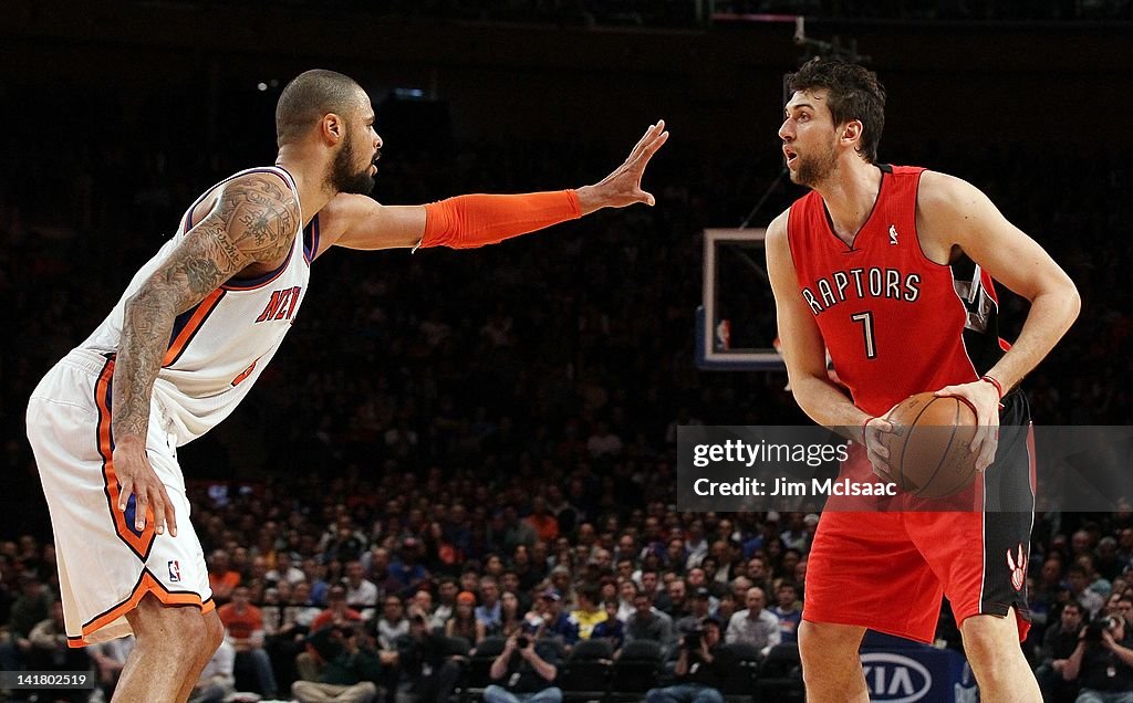 Toronto Raptors v New York Knicks