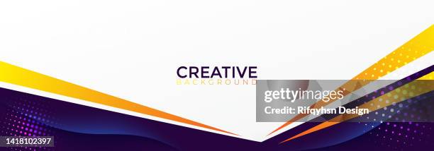 abstract bright blue and orange gradient wave business banner background. modern futuristic background. can be use for landing page, book covers, brochures, flyers, magazines, any brandings, banners, headers, presentations, and wallpaper backgrounds - slide show presentation software stock illustrations