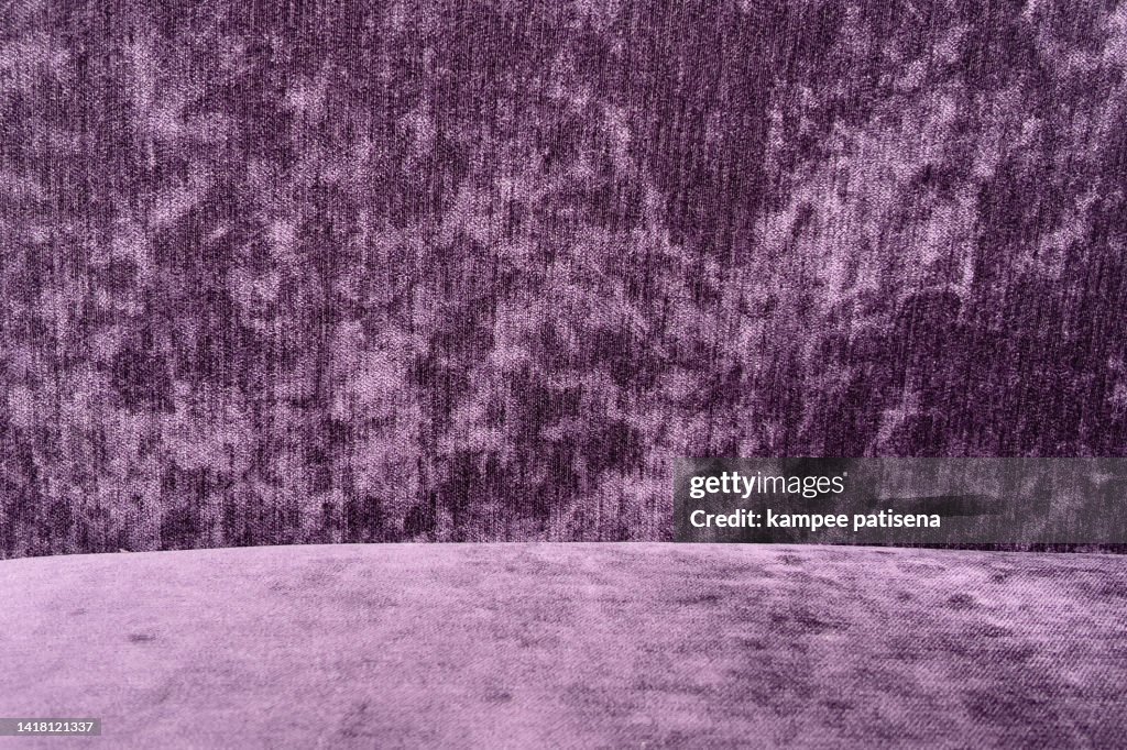 Metallic Purple Velvet