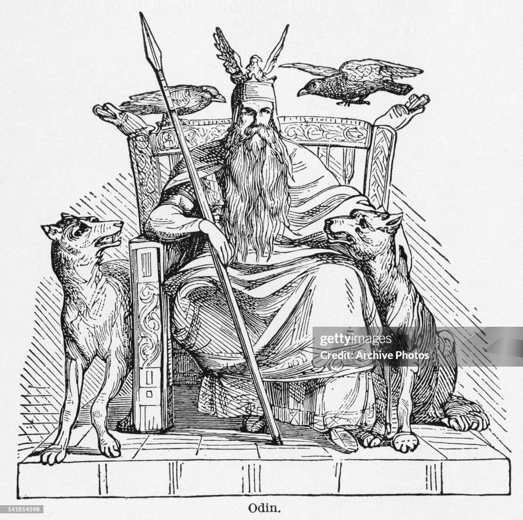 Odin Enthroned