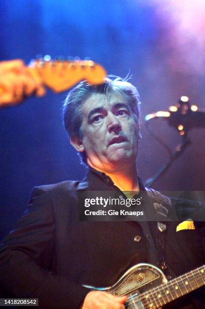 Chris Spedding playing with Roxy Music, Suikerrock Festival, Tienen, Belgium, 29th July 2005.