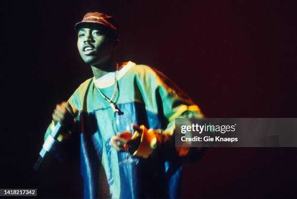 Nas , Vorst Nationaal, Brussels, Belgium, 14th October 1996.